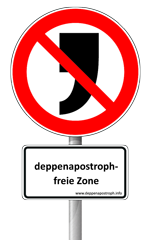 Deppenapostroph