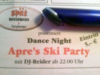 Dem Apre seine Ski-Party