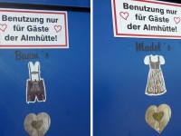Neulich an der Almhütte