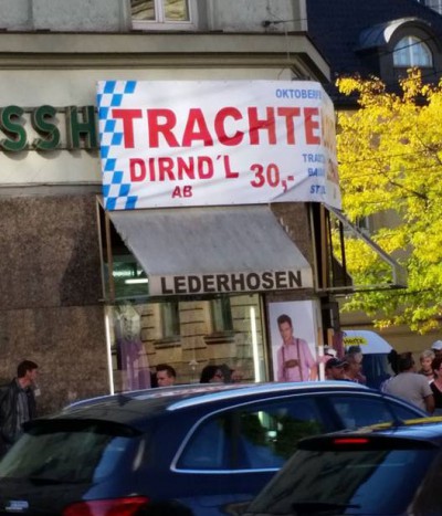 Deppenapostroph Dirndl