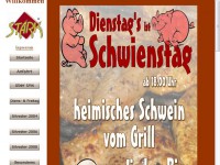 Dienstag’s ist Schweinetag