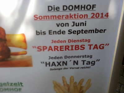 Domhof Haxn Tag
