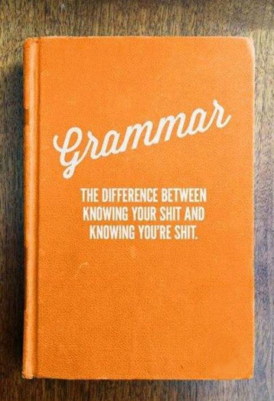 Grammar feel the difference