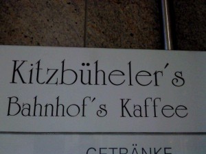 Kitzbüheler Bahnhofs Kaffee