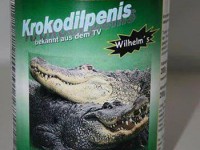 Dem Wilhelm sein Krokodilpenis