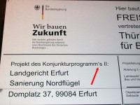 Sanierung des Landgerichts Erfurt Sanierung des Landgerichts Erfurt