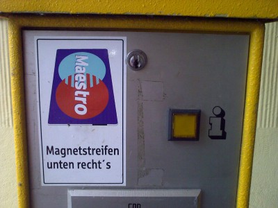 Magnetstreifen unten rechts