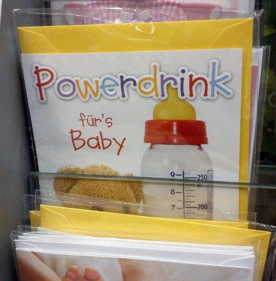 Powerdrink für's Baby
