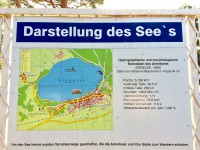 Ein Schild am Arendsee