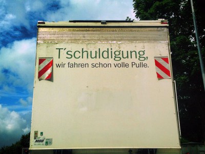 Tschuldigung