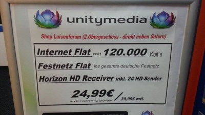 Unitymedia kbits